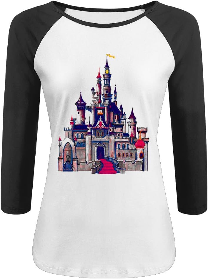 Womens Princess 3/4 Sleeve\r\n Raglan Tees