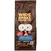 Wide Awake Coffee French Vanilla Ground Coffee, 12 Ounce