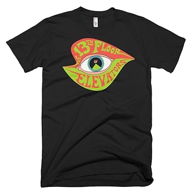 Dicky Ticker 13th Floor Elevator T Shirt Texan Psychedelic Amazon