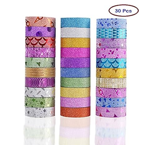 Jo S 1 Japanese Washi Glitter Decorative Sticky Adhesive Diy Tape