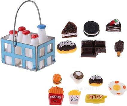 comida miniatura de juguete