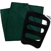 LJBFNN Velvet Pocket Squares for Men Solid Color Self Fold Mens Handkerchiefs Suit Accessories for Business Tuxedo Formal