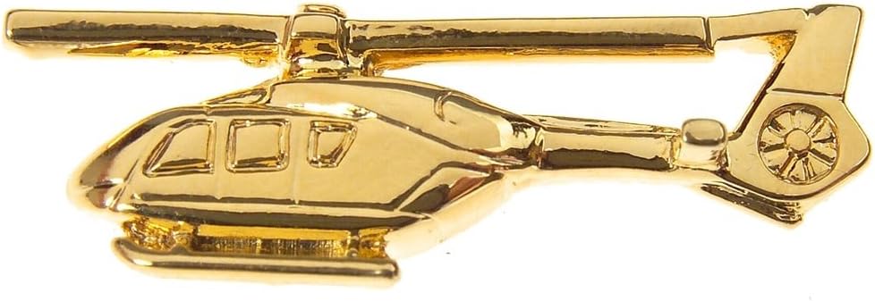 Clivedon EC135 Helicopter Boxed Pin - Gold