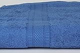 Luxury Hotel Towels 600 GSM Super Soft,Super Absorbent 100% Cotton (Bath Towel Single 30" x 60", Royal Blue)