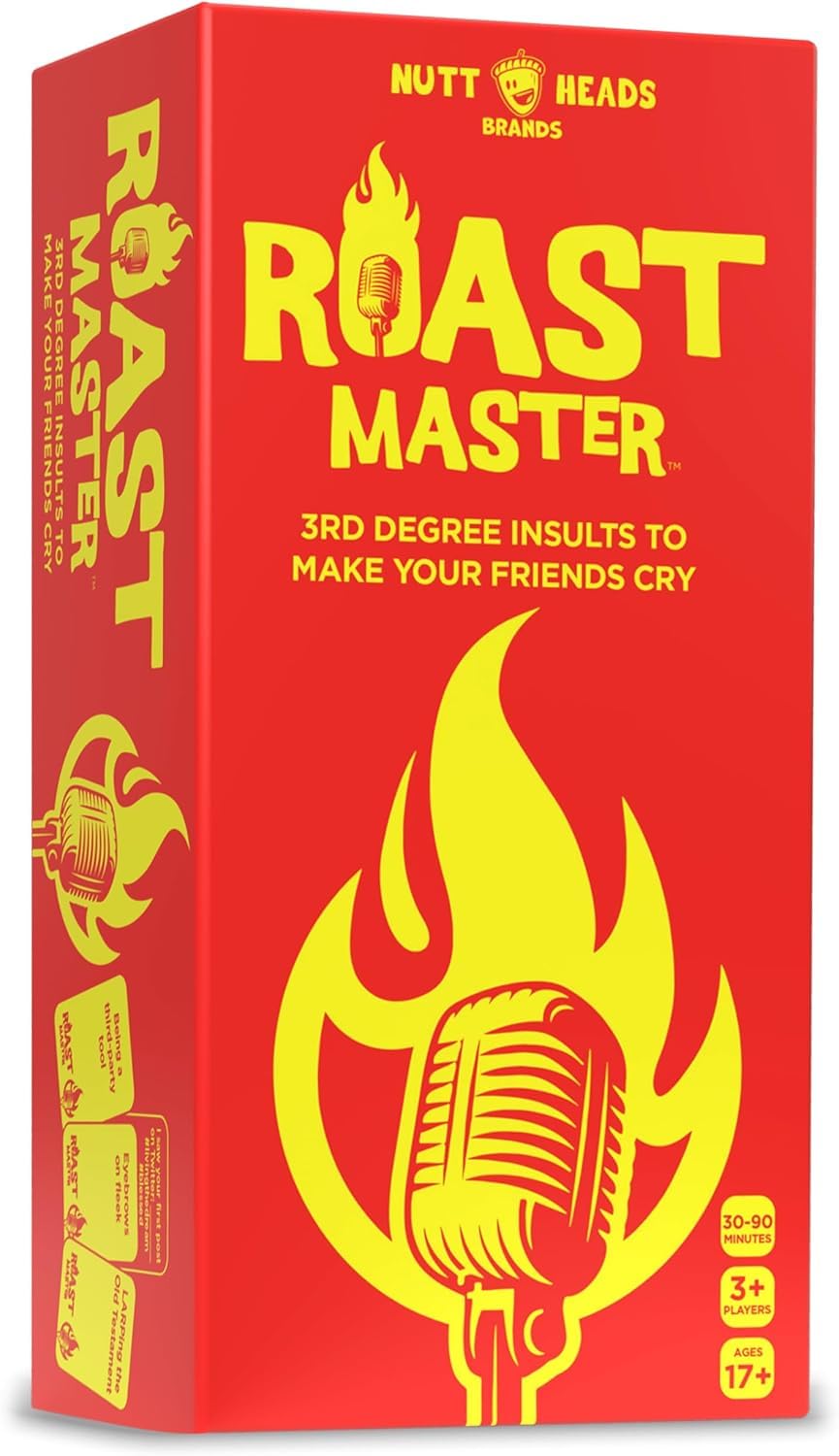 Kids Against Maturity: Funny Family Card Game for Kids Ages 17+ & Parents, Teens & Adults | Hilarious Party Game for Family Game Night | Super Fun (Roast Edition)