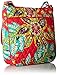 Vera Bradley Women's Signature Cotton Double Zip Mailbag Crossbody Purse