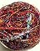 Yarn Place 1 LARGE Hand-Spun Ball Himalaya Recycled Sari Silk Yarn Multi Color Sampler