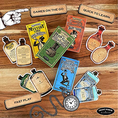 Front Porch Classics Brain Elixir After Dinner RIDDLES Cards, Package