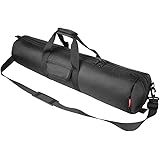 HEMMOTOP Tripod Carrying Case Bag 31.5x7x7in/80x18x18cm Heavy Duty with Storage Bag and Shoulder Strap Padded Carrying Bag fo