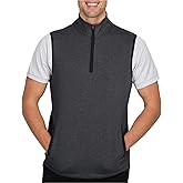 Three Sixty Six Men's Pullover Sweater - Dry Fit Breathable Half Zip Golf Jacket 4-Way Stretch Moisture Wicking & Anti-Odor