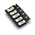5Pcs 1808 Fast Acting SMD SMT 10A 125V Surface Mount Fuse 6.1mm x 2.69mm x 2.69mm (10A)