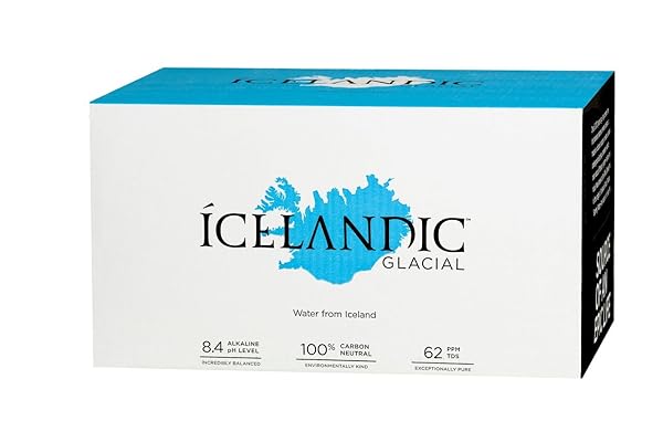 ICELANDIC GLACIAL NATURAL SPRING WATER, 500 MILLILITER, SAMPLE SIZE