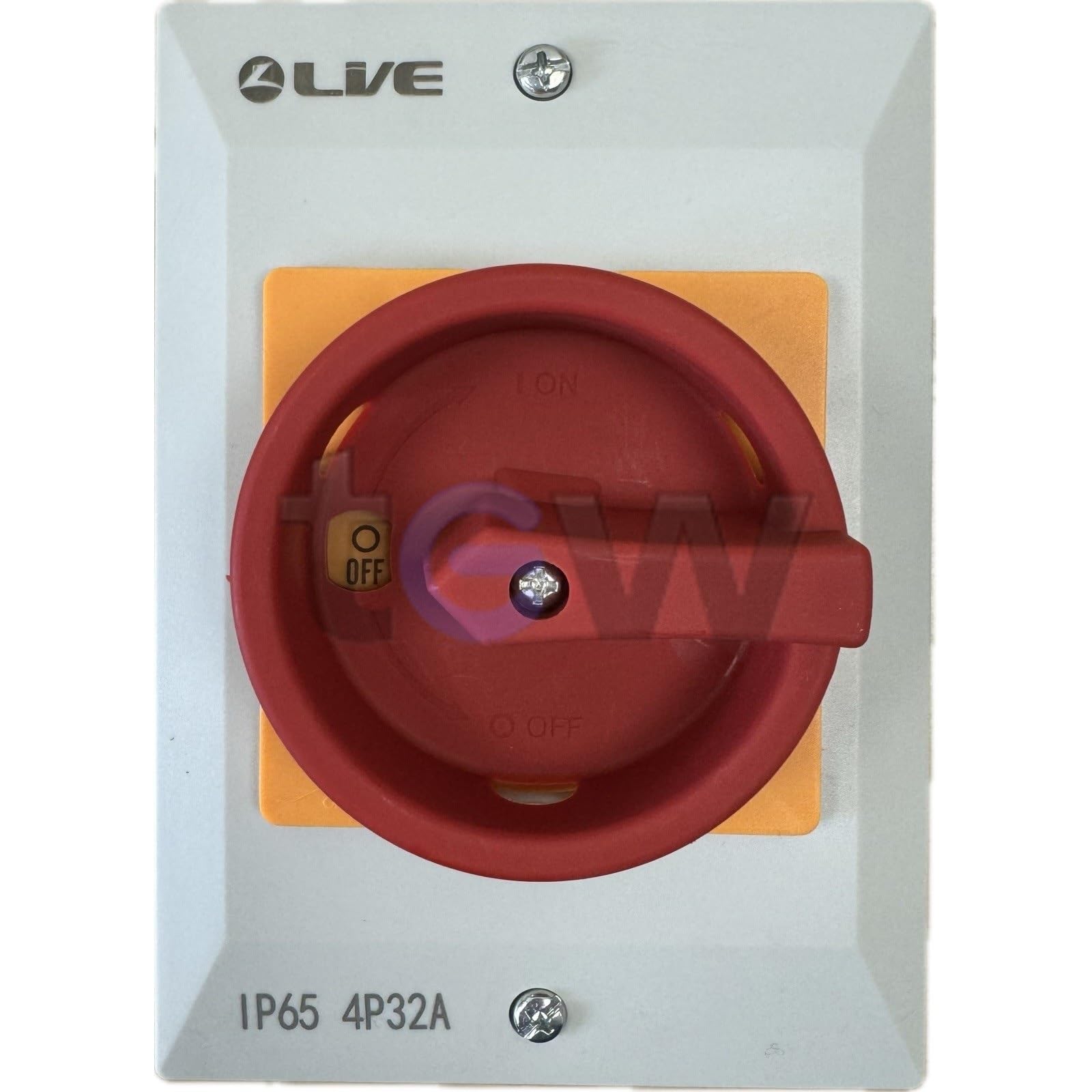 32A Rotary Isolator 4 Pole AC IP65 - RI432