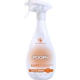 POOPH Kitty Odor Eliminator Spray for Cats, 32 fl oz | Helps eliminate cat odors on furniture, bedding, litter areas, and more. Fragrance-free 32 oz spray