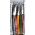 Firm Tip Color Shapers & Clay Wallet Tools - Set Of 5, Size 0, For Sculpting & Painting