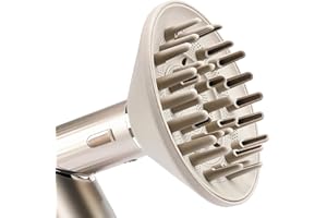 TOSAGE Extra Large Diffuser Attachment for Shark FlexStyle, Upgraded Bigger Diffuser Nozzle for Fast Hair Drying Wavy Curly or Coily Hair Type