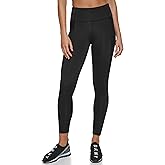 DKNY Womens High Waisted Tummy Control Workout Leggings