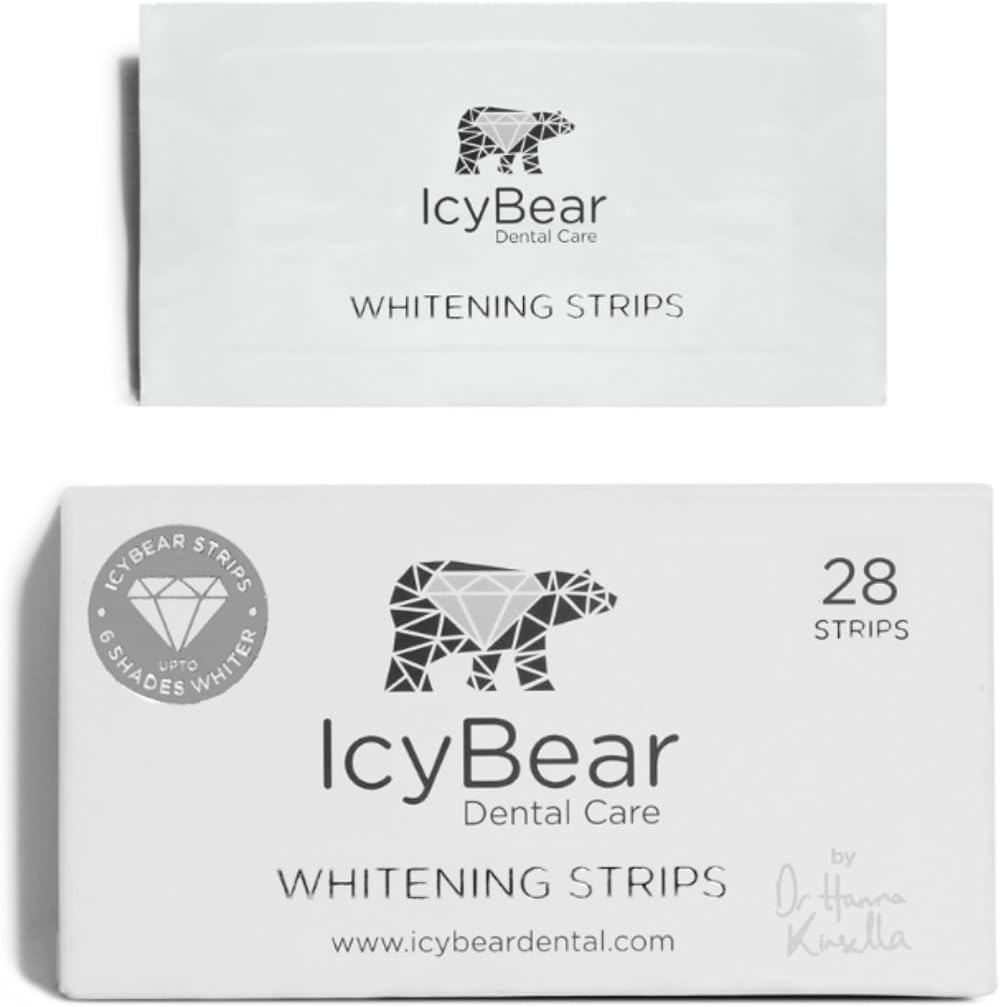 ICY Bear Teeth Whitening Strips PAP Technology Brand New Home Use