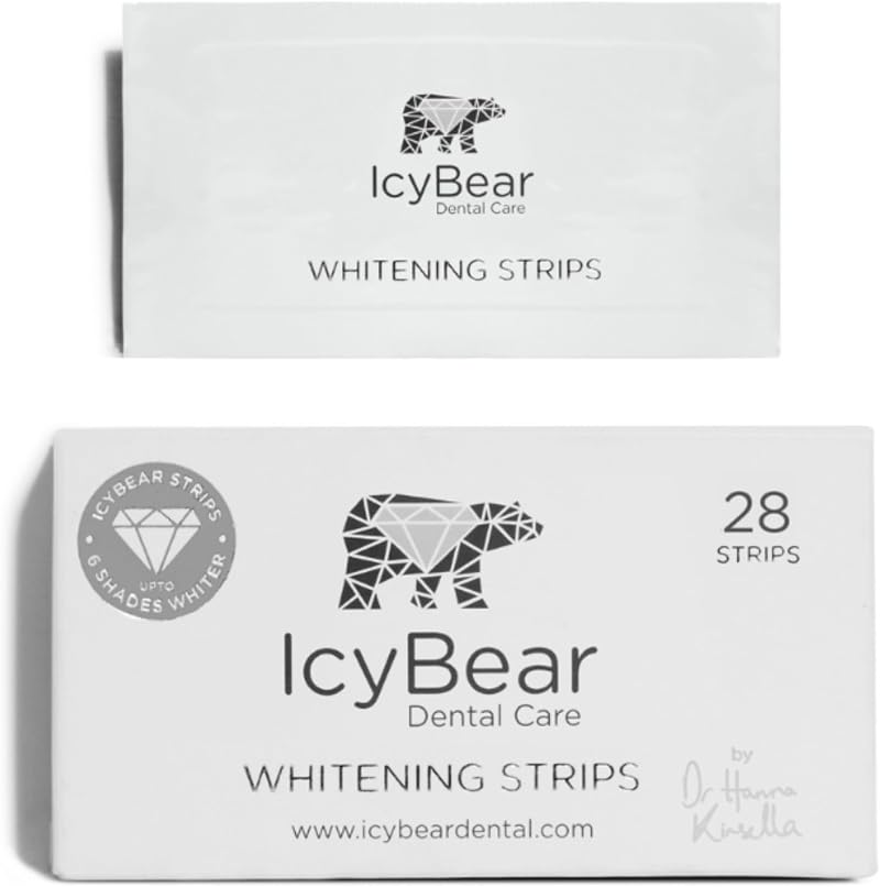 ICY Bear Teeth Whitening Strips PAP Technology Brand New Home Use