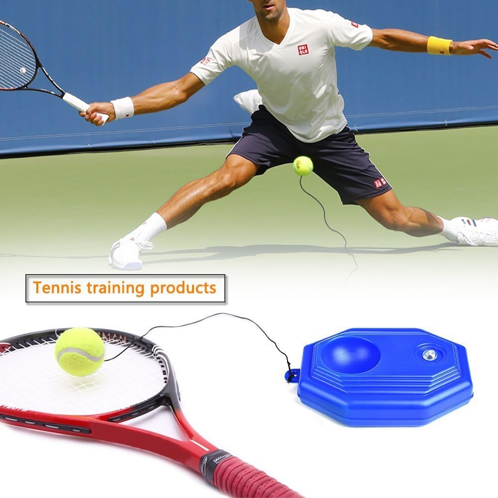CIMERAC Tennis Trainer Tennis Equipment Tennis Ball Trainer Practice Training Tool Sport Exercise (Tennis Trainer 1.0) : Sports & Outdoors