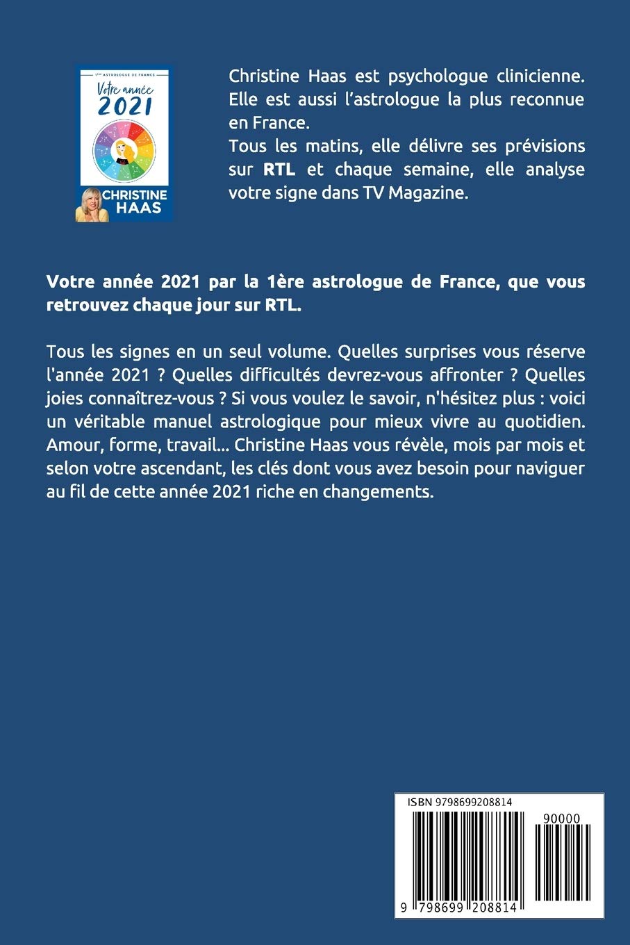 Votre Annee 2021 French Edition Haas Christine 9798699208814 Amazon Com Books