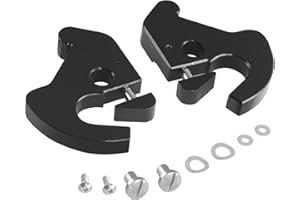 NOVALLA Detachable Mounting Luggage Rack Latch Clips Fit for Harley for Harley Davidson Sportster Touring Street Glide Road King Electra Glide 1986-2024