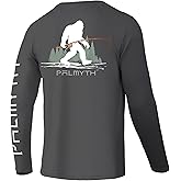 Palmyth Fishing Shirts for Men Long Sleeve UPF 50+ T Shirt Sun Protection Tee