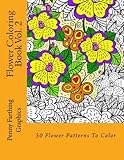Flower Coloring Book Vol. 2