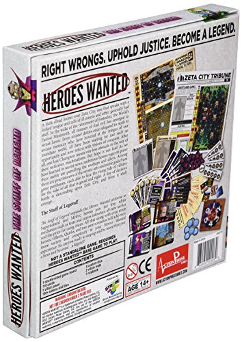 Heroes Wanted Stuff of Legend Board Game