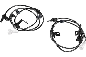 HEROFFIX Front Left Right ABS Wheel Speed Sensor Fit for Toyota Yaris 1.5L VVTi M/T S Sedan 2008 2009 No.8954252030/895435203