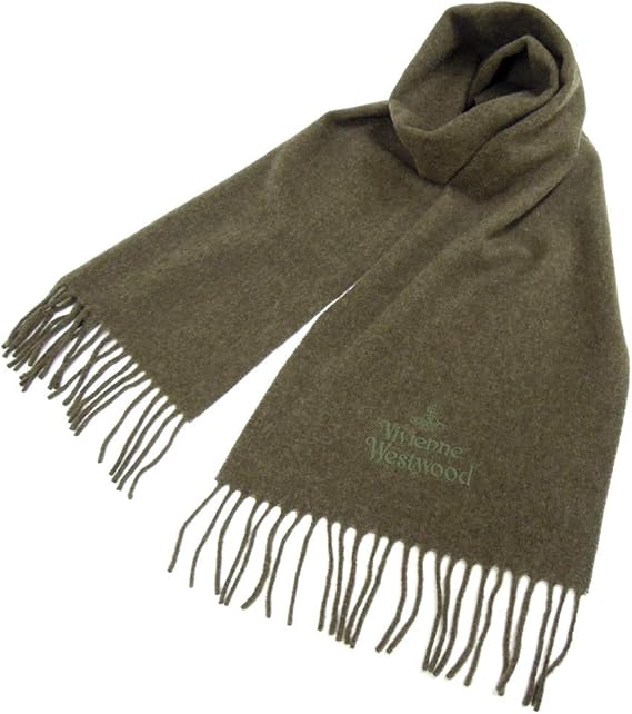 Amazon ヴィヴィアンウエストウッド マフラー レディース メンズ Vi 54d001 ブラウングリーン 並行輸入品 マフラー 通販