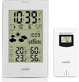 Youshiko YC9331 UK Wireless Weather Station with Radio Clock & Sensors view 1