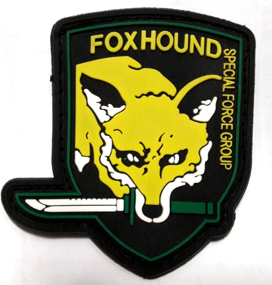 Amazon Pvc ベルクロ Foxhound部隊章 パッチ メタルギア ワッペン アップリケ 通販