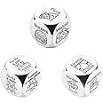 VANLOVEMAC Anniversary Date Night Gifts for Couple Food Movie Decision Dice, Funny Date Night Ideas for Boyfriend Girlfriend Christmas Birthday Valentines Day Gifts for Husband Wife Him Her