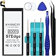 XYIRMCYF Galaxy S7 Edge Battery (2024 New Upgrade), 8000mAh High Capacity Battery for Galaxy S7 Edge SM-G935 G935A/T/P/V EB-BG935ABE with Repair Kits