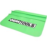 OEMTOOLS Vinyl Fender Cover 27" x 34" Chemical Resistant for Mechanics | Vehicle Repair Cover, Car Fender Protector, Tool Ridge Conveniently Holds Tools in Place, Heavy Gauge Vinyl Wipes Clean