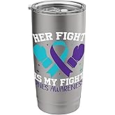 PNES Awareness Her Fight Is My Fight Stainless Steel Insulated Tumbler