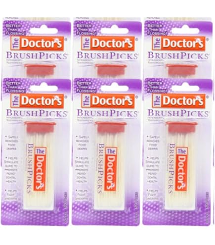 Amazon.com : The Doctor's BrushPicks Interdental Toothpicks, 120