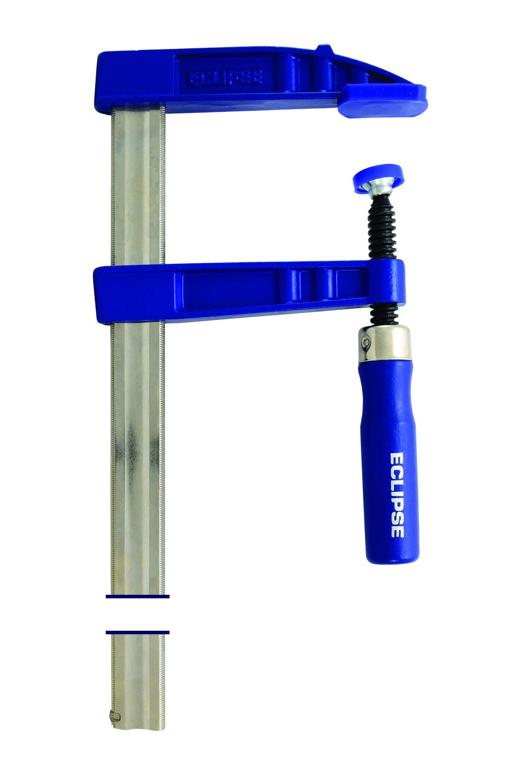 Eclipse Professional Tools EC-SCR40 120mm Depth Screw Clamp 1000mm (40") Clamping Capacity, Blue and Silver