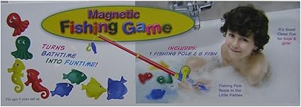 magnetic bath fishing game