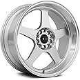 16x8 Vors SP1 4x100/4x114.3 20 Silver Machined Wheel Rim 73.1