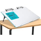 Slant Board For Writing & Reading - Adjustable, 22° Angle, Magnetic Whiteboard, Portable Kids & Adult Workstation - Yellow - View #12