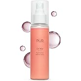 PÜR MINERALS Lit Mist Illuminating Setting for Face - Long-Lasting Makeup Finishing - Lightweight Makeup Primer & Hydrating Setting Revitalizes Dull & Tired Skin, Light, Dewy Shimmer