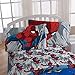 Marvel 3pc Spiderman Twin Bed Sheet Set City Graphic Bedding Accessories
