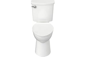 American Standard 209AA137.020 Yorkville VorMax Right Height Elongated Toilet with Left-Hand Trip Lever, White