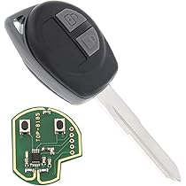 Amazon.com: ePathChina 2 Buttons Keyless Uncut Flip Remote Key Fob ...