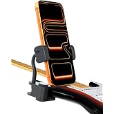 ALAFLY Electric Guitar Phone Holder - Universal Smartphone Mount for Electric Guitar/Bass, 360&deg; Rotating &amp; Adjustable Clip Ideal for Video Recording/Live Streaming/Online Teaching