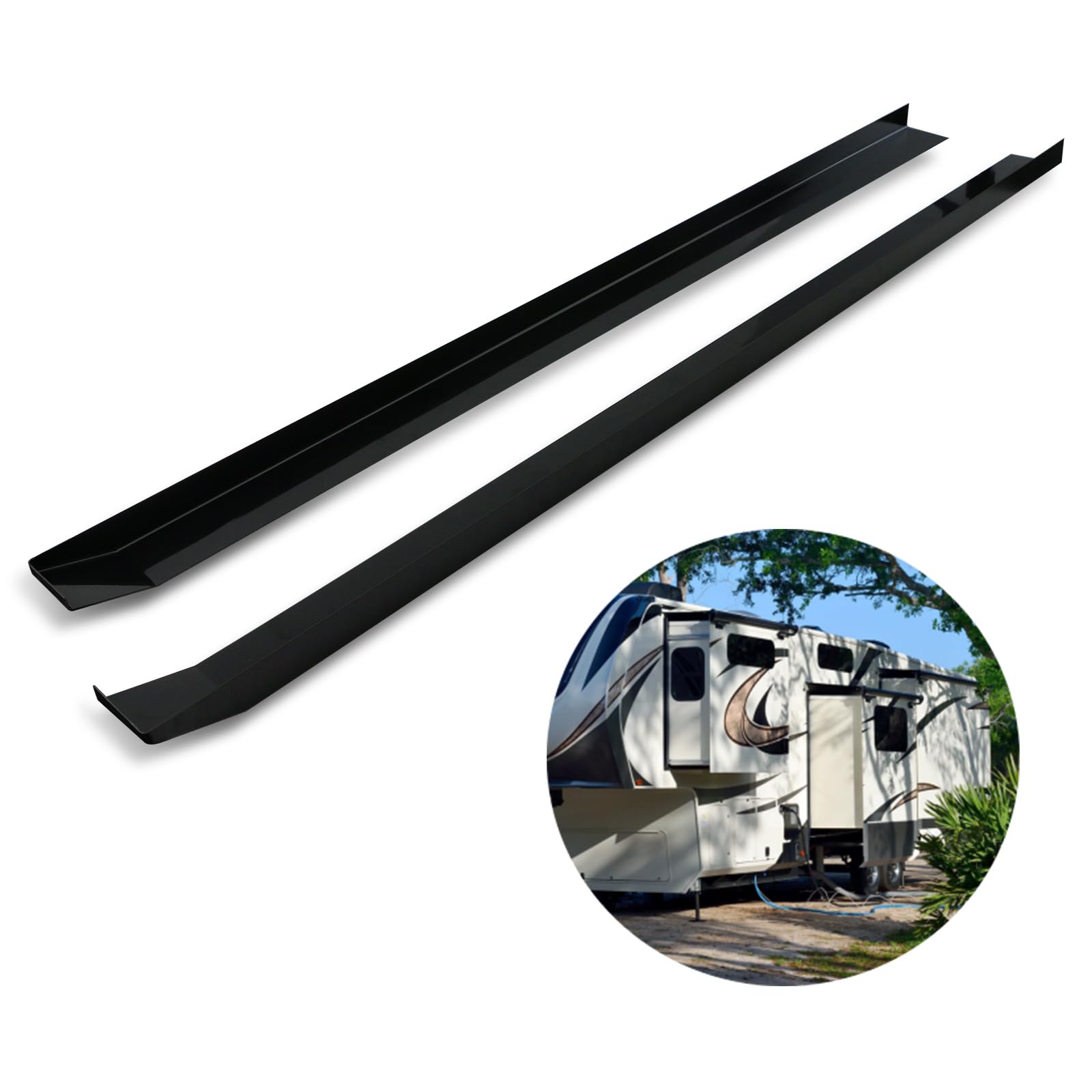 Photo 1 of PACEWALKER RV Slide Out Skis Slide Out Supports for RV Camper Prevents Floors from Being Scratched and Scuffed 2PCS?Do Not Include Butyl
