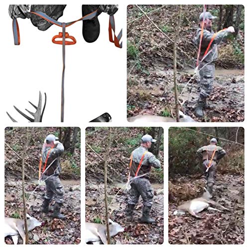MULTUS: Deer Drag & Harness; Every Way to Drag a Deer in ONE Product Fast & Easy!
