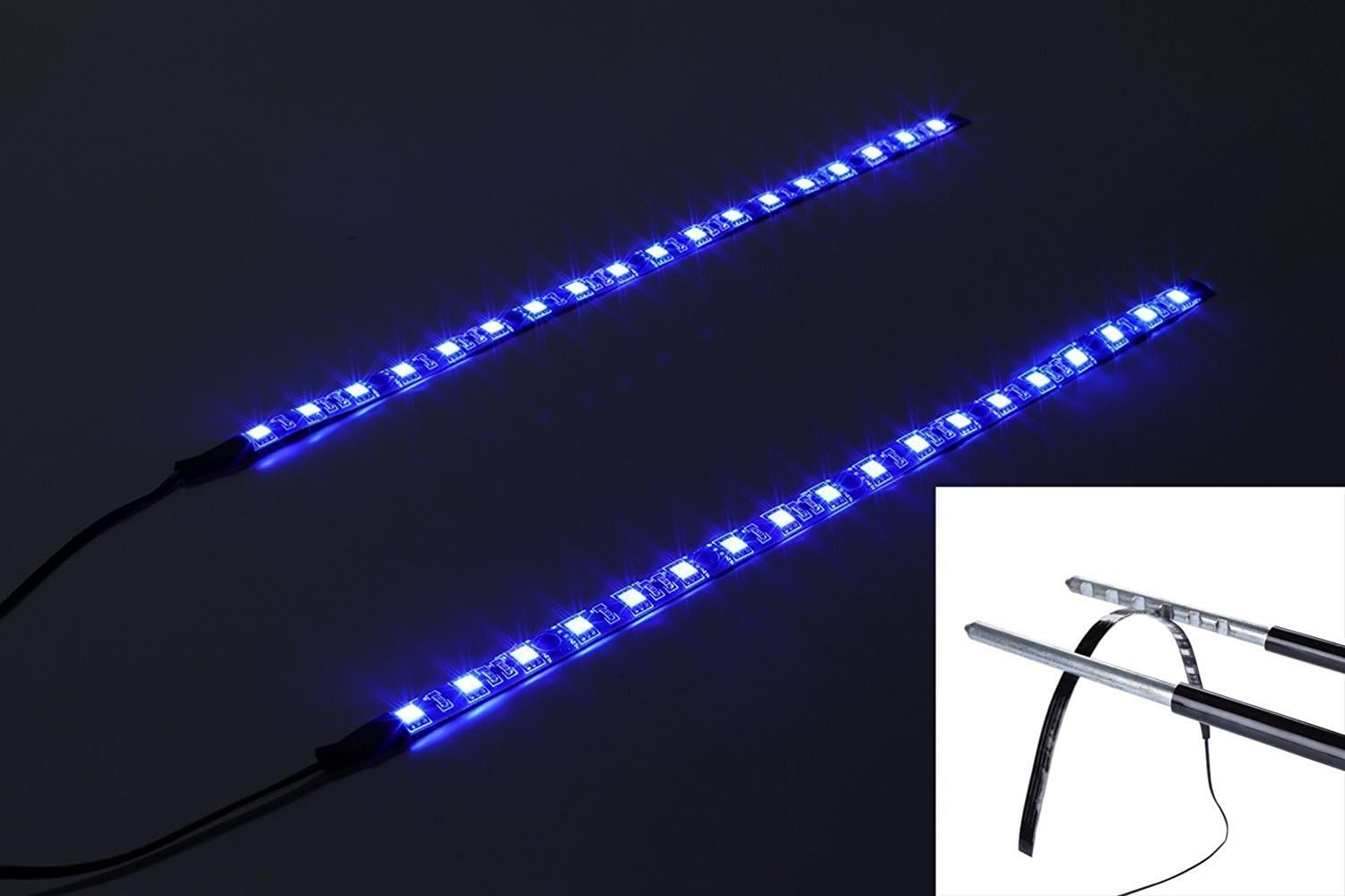 Ubanner PC LED Flexible Light Strip Blue Computer Lighting with Magnetic for Computer Case Lights Kits 30CM Indoor - Image 5
